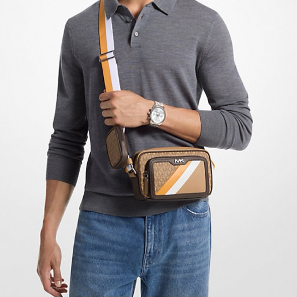Michael Kors Men Rivington Camera Bag